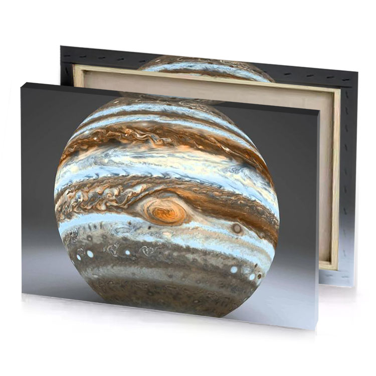 the planet jupiter camouflage green canvas