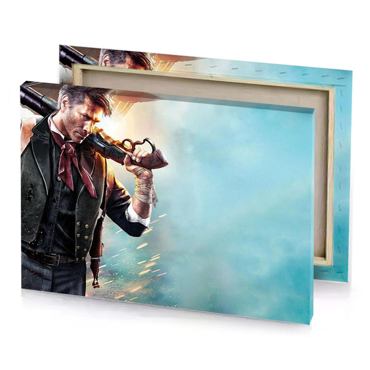the sinking of doctor zim sky blue canvas