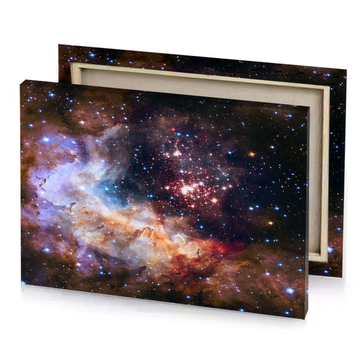 the taranui nebula rosy brown canvas