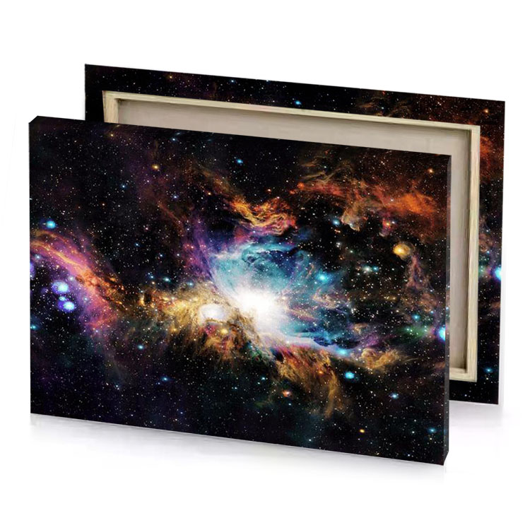the taranuia nebula and its surroundings linen canvas