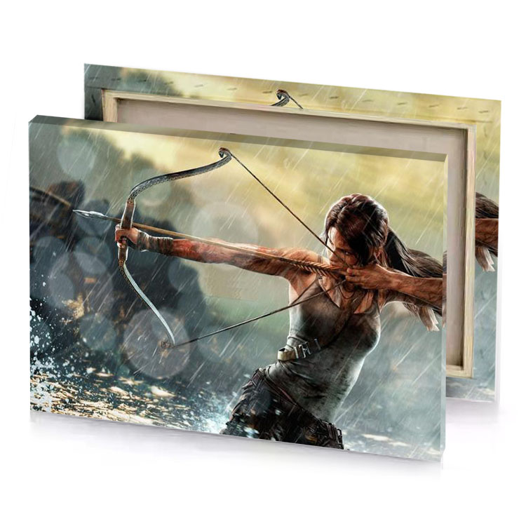 the tomb bistre canvas