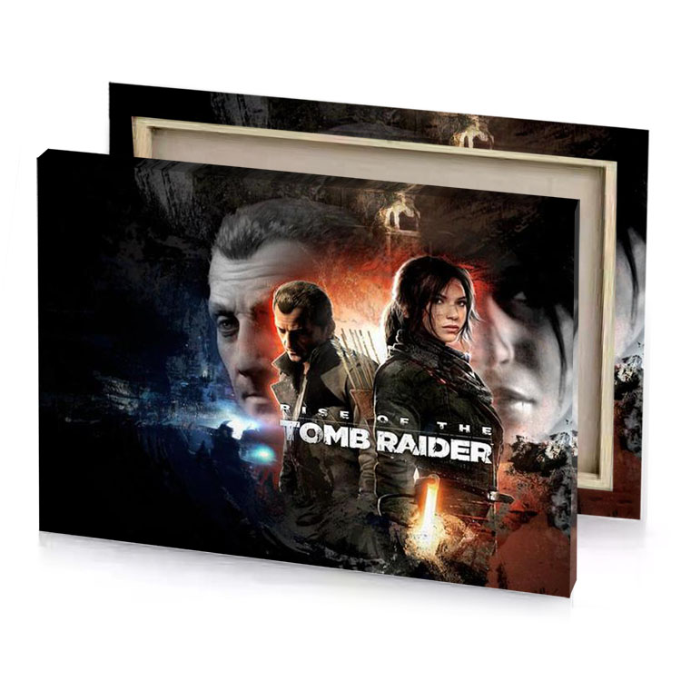 the tomb charcoal canvas
