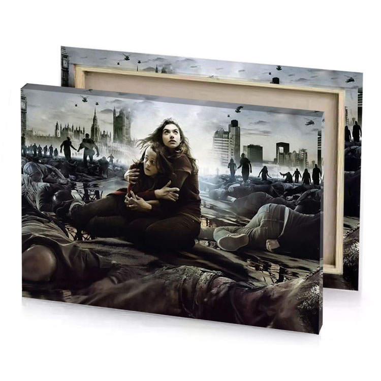 the walking dead platinum canvas