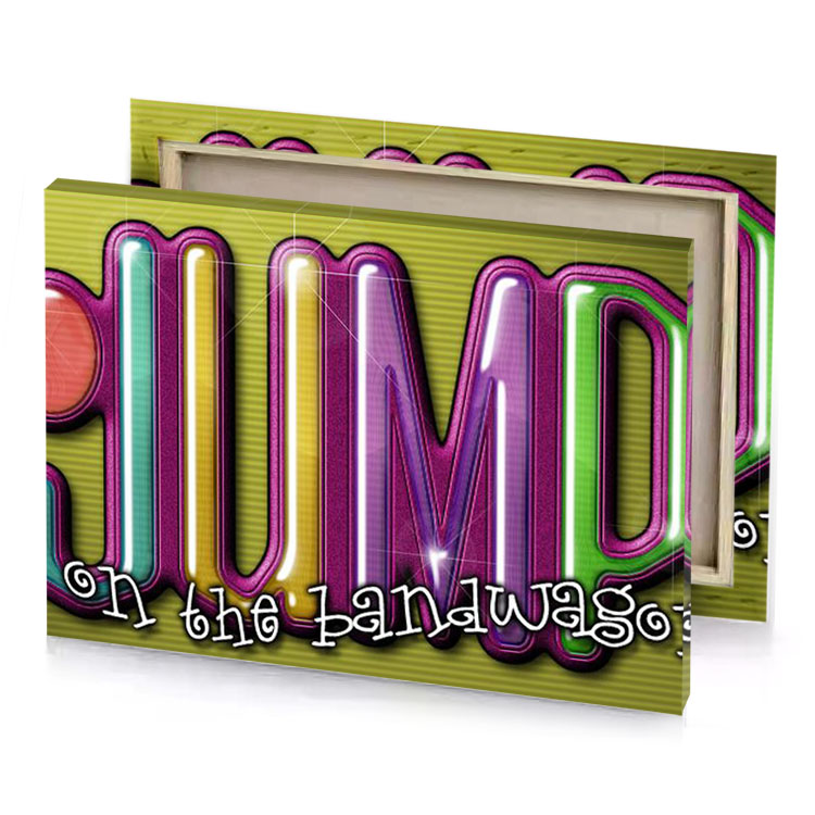 the word simo in a colorful background purple canvas