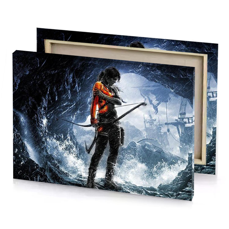 tomb of darkness manatee canvas