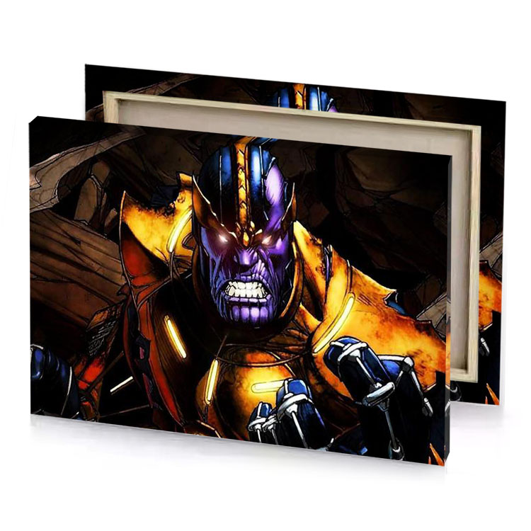 transformers the movie yellow orange canvas