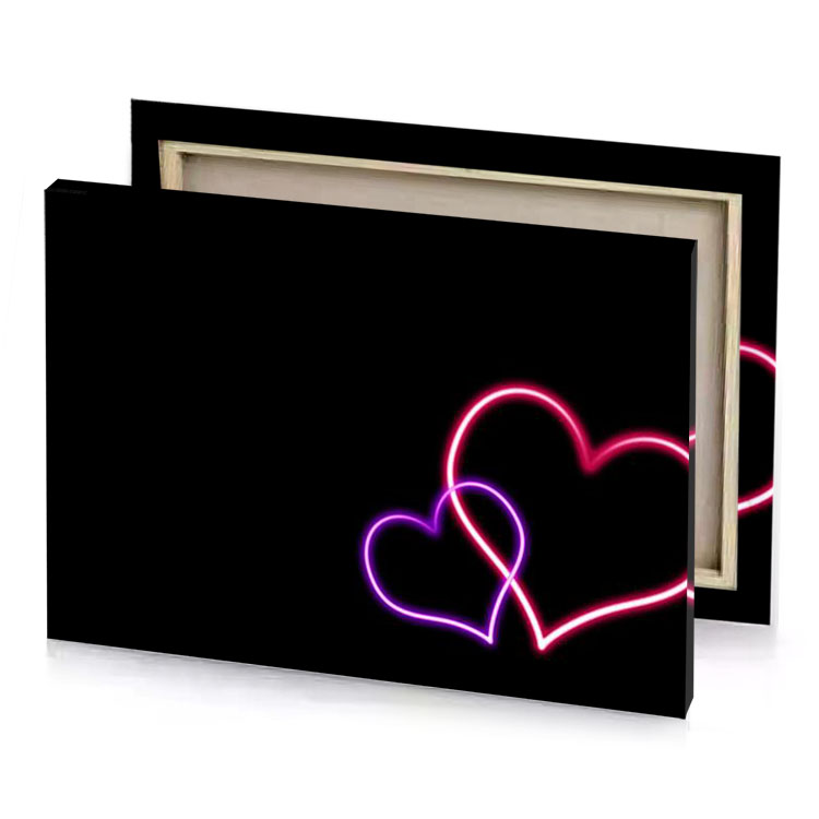 two hearts wallpapers indigo canvas