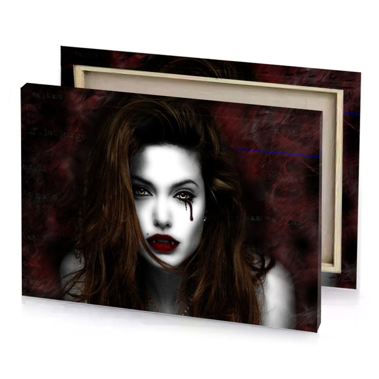 vampire wallpapers smoky black canvas