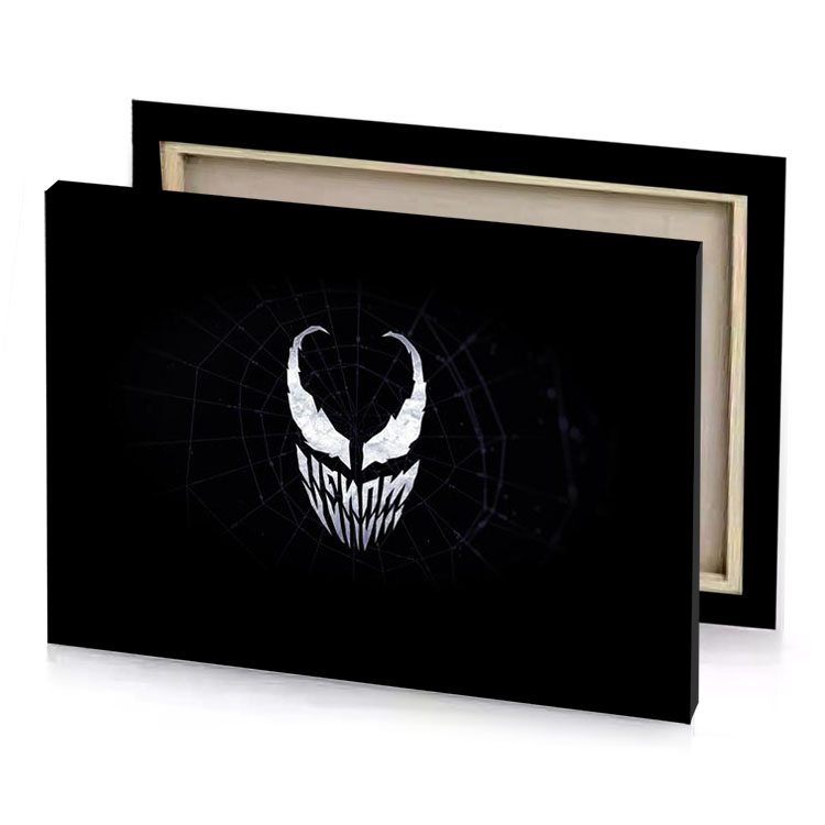venom logo wallpapers hd lavender canvas