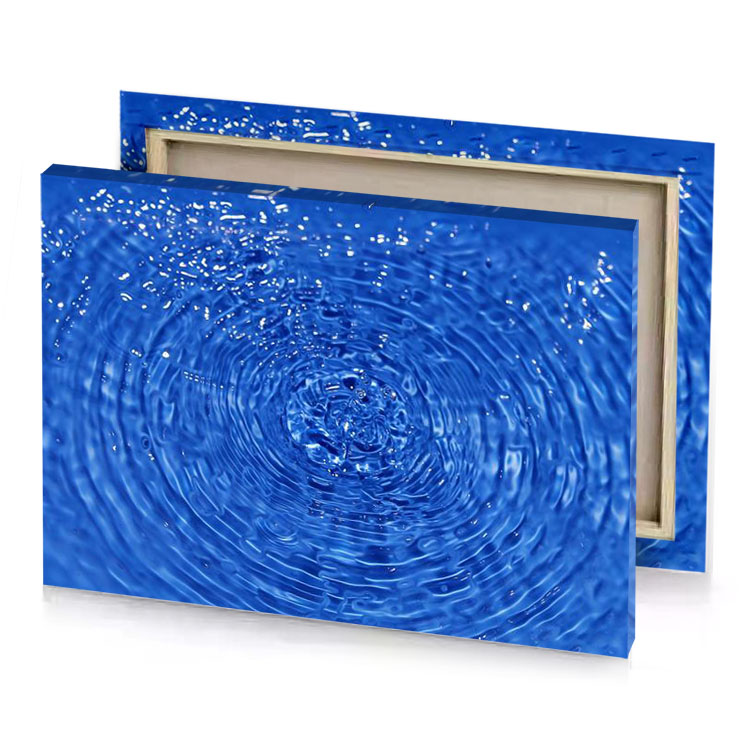 water ripple stock photo royal blue canvas