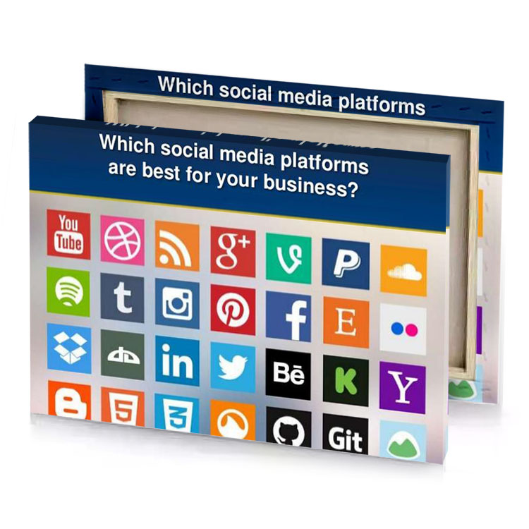 which social media platforms are for your business jade green canvas