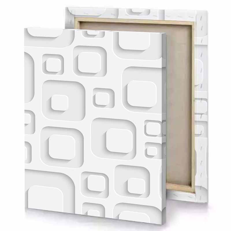 white squares pattern background canvas