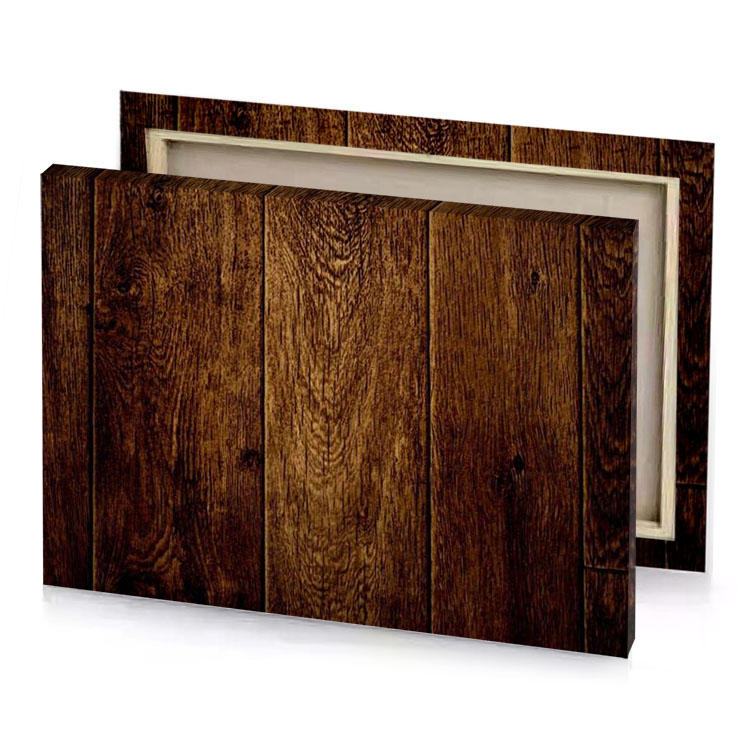 wood texture background sepia canvas